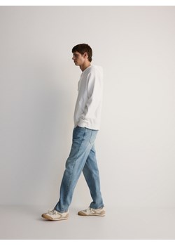 Reserved - Jeansy straight fit z lyocellem - niebieski ze sklepu Reserved w kategorii Jeansy męskie - zdjęcie 174329864