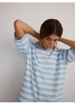 Reserved - T-shirt oversize - jasnoniebieski ze sklepu Reserved w kategorii Bluzki damskie - zdjęcie 174330172