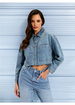 Sinsay - Kurtka jeansowa - niebieski ze sklepu Sinsay w kategorii Kurtki damskie - zdjęcie 174333883
