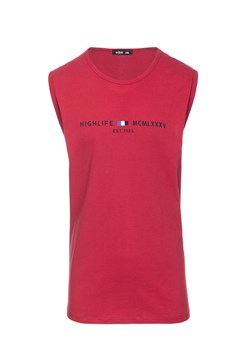 Bokserka męska z nadrukiem 1976S - czerwona ze sklepu Edoti w kategorii T-shirty męskie - zdjęcie 174344711