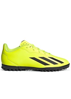 Buty adidas X Crazyfast Club TF IF0707 - żółte ze sklepu streetstyle24.pl w kategorii Buty sportowe dziecięce - zdjęcie 174363411