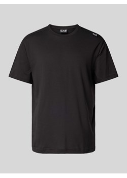 T-shirt z naszywką z logo ze sklepu Peek&Cloppenburg  w kategorii T-shirty męskie - zdjęcie 174370740