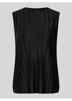 Top bluzkowy z plisami model ‘TAHLIA’ ze sklepu Peek&Cloppenburg  w kategorii Bluzki damskie - zdjęcie 174370751