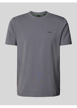 T-shirt z aplikacją z logo model ‘Tee’ ze sklepu Peek&Cloppenburg  w kategorii T-shirty męskie - zdjęcie 174370753