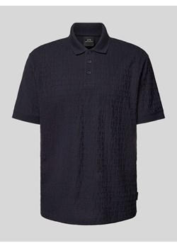 Koszulka polo o kroju regular fit z fakturowanym wzorem ze sklepu Peek&Cloppenburg  w kategorii T-shirty męskie - zdjęcie 174370784