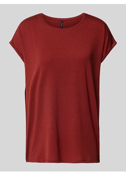T-shirt w jednolitym kolorze model ‘AVA’ ze sklepu Peek&Cloppenburg  w kategorii Bluzki damskie - zdjęcie 174371304