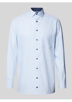 Koszula biznesowa o kroju Modern Fit z kołnierzykiem typu kent ze sklepu Peek&Cloppenburg  w kategorii Koszule męskie - zdjęcie 174371374