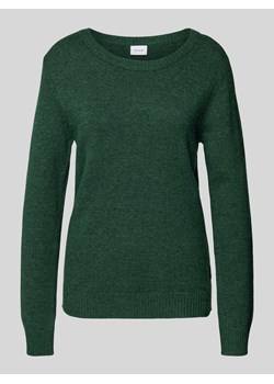 Sweter z dzianiny z prążkowanymi wykończeniami model ‘Viril’ ze sklepu Peek&Cloppenburg  w kategorii Swetry damskie - zdjęcie 174371514