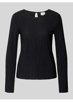 Bluzka z długim rękawem i plisami model ‘PLISA NEW’ ze sklepu Peek&Cloppenburg  w kategorii Bluzki damskie - zdjęcie 174371773