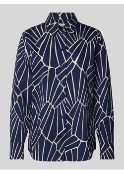 Bluzka we wzory na całej powierzchni ze sklepu Peek&Cloppenburg  w kategorii Koszule damskie - zdjęcie 174372342
