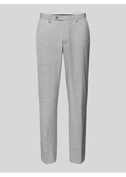 Spodnie do garnituru o kroju regular fit ze szlufkami na pasek ze sklepu Peek&Cloppenburg  w kategorii Spodnie męskie - zdjęcie 174372364