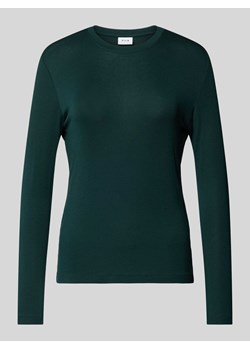 Bluzka z długim rękawem i okrągłym dekoltem model ‘ALEXIA’ ze sklepu Peek&Cloppenburg  w kategorii Bluzki damskie - zdjęcie 174372520