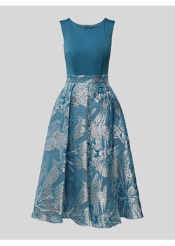 Sukienka koktajlowa z okrągłym dekoltem ze sklepu Peek&Cloppenburg  w kategorii Sukienki - zdjęcie 174372612