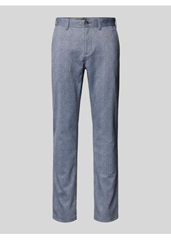 Spodnie o kroju regular fit z zapięciem na guzik ze sklepu Peek&Cloppenburg  w kategorii Spodnie męskie - zdjęcie 174372694