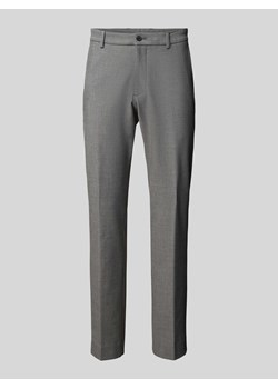 Spodnie do garnituru o kroju regular fit ze szlufkami na pasek ze sklepu Peek&Cloppenburg  w kategorii Spodnie męskie - zdjęcie 174372713