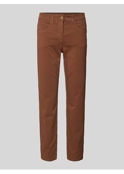 Spodnie materiałowe z elastycznym pasem ze sklepu Peek&Cloppenburg  w kategorii Spodnie damskie - zdjęcie 174372731