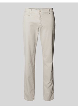 Spodnie zapinane na guzik i zamek błyskawiczny model ‘FABIO’ ze sklepu Peek&Cloppenburg  w kategorii Spodnie męskie - zdjęcie 174372842
