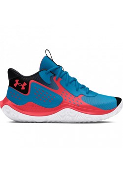 Buty do koszykówki uniseks Under Armour UA Jet '23 - niebieskie ze sklepu Sportstylestory.com w kategorii Buty sportowe dziecięce - zdjęcie 174387361