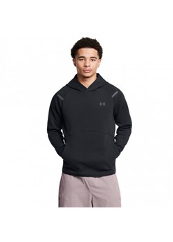 Męska bluza treningowa nierozpinana z kapturem Under Armour UA Unstoppable Flc Hd Eu - czarna ze sklepu Sportstylestory.com w kategorii Bluzy męskie - zdjęcie 174388193