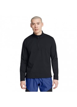 Męski longsleeve treningowy Under Armour UA Meridian 1/4 Zip - czarny ze sklepu Sportstylestory.com w kategorii T-shirty męskie - zdjęcie 174388523