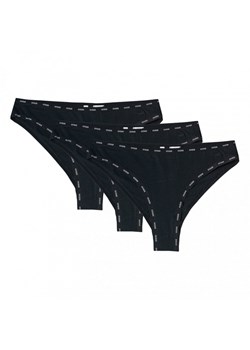 Damskie figi (3-pack) Guess Basic Brazilian - czarne ze sklepu Sportstylestory.com w kategorii Majtki damskie - zdjęcie 174388620