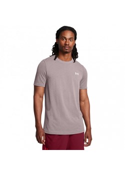 Męska koszulka treningowa Under Armour UA Vanish Seamless SS - beżowa ze sklepu Sportstylestory.com w kategorii T-shirty męskie - zdjęcie 174388661