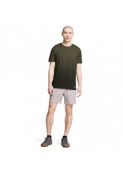 Męskie spodenki treningowe Under Armour UA Vanish Woven 6in Shorts - beżowe ze sklepu Sportstylestory.com w kategorii Spodenki męskie - zdjęcie 174388682