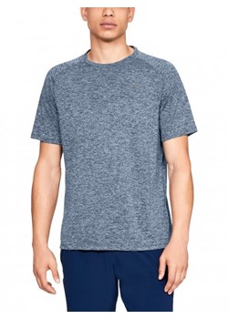 Męska koszulka treningowa UNDER ARMOUR Tech 2.0 SS Tee - niebieska ze sklepu Sportstylestory.com w kategorii T-shirty męskie - zdjęcie 174388824