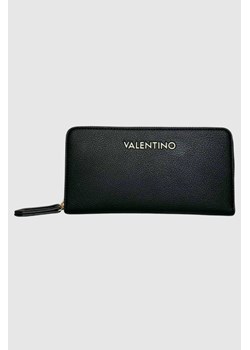 VALENTINO Czarny portfel Arcadia Zip Around Wallet ze sklepu outfit.pl w kategorii Portfele damskie - zdjęcie 174421171