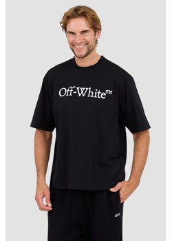 OFF-WHITE Czarny t-shirt Big Bookish Skate, Wybierz rozmiar S ze sklepu outfit.pl w kategorii T-shirty męskie - zdjęcie 174421540