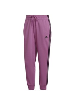 Spodnie dresowe damskie Essentials Studio Lounge Cuffed 3-Stripes 7/8 Adidas ze sklepu SPORT-SHOP.pl w kategorii Spodnie damskie - zdjęcie 174425893