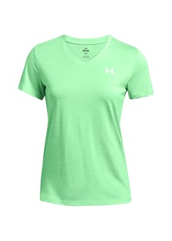 Koszulka damska Tech Twist V-Neck Under Armour ze sklepu SPORT-SHOP.pl w kategorii Bluzki damskie - zdjęcie 174429824