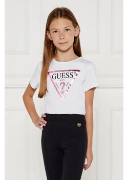 Guess T-shirt | Regular Fit ze sklepu Gomez Fashion Store w kategorii Bluzki dziewczęce - zdjęcie 174503892