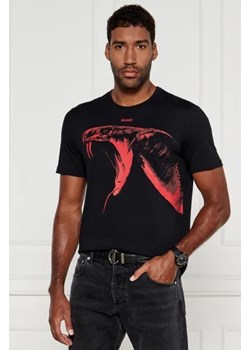 HUGO T-shirt Dikobra | Regular Fit ze sklepu Gomez Fashion Store w kategorii T-shirty męskie - zdjęcie 174505160