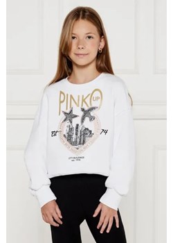 Pinko UP Bluza FLEECE | Regular Fit ze sklepu Gomez Fashion Store w kategorii Bluzy dziewczęce - zdjęcie 174505704