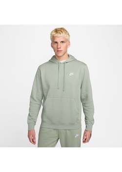 Bluza z kapturem Nike Sportswear Club Fleece - Zieleń ze sklepu Nike poland w kategorii Bluzy męskie - zdjęcie 174505912