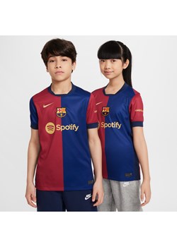 Koszulka piłkarska dla dużych dzieci Nike Dri-FIT FC Barcelona Stadium 2024/25 (wersja domowa) – replika - Niebieski ze sklepu Nike poland w kategorii T-shirty chłopięce - zdjęcie 174505972