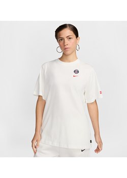 Damski T-shirt piłkarski Nike Paris Saint-Germain Supporter - Biel ze sklepu Nike poland w kategorii Bluzki damskie - zdjęcie 174506212