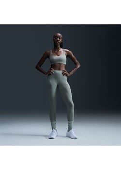 Damskie legginsy 7/8 z wysokim stanem zapewniające delikatne wsparcie Nike Zenvy - Zieleń ze sklepu Nike poland w kategorii Spodnie damskie - zdjęcie 174506232