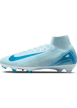 Korki piłkarskie typu high top na twardą murawę Nike Mercurial Superfly 10 Elite - Niebieski ze sklepu Nike poland w kategorii Buty sportowe męskie - zdjęcie 174506290