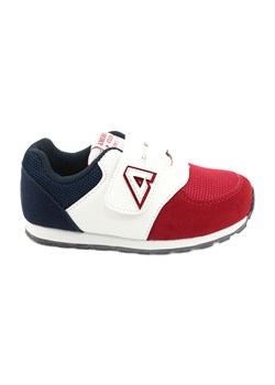 American Club Buty sportowe wkładka skórzana American BS01 BS02 Red wielokolorowe ze sklepu ButyModne.pl w kategorii Buty sportowe dziecięce - zdjęcie 174518343