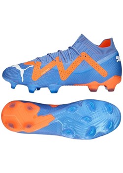 Buty piłkarskie Puma Future Ultimate FG/AG 107165 01 niebieskie niebieskie ze sklepu ButyModne.pl w kategorii Buty sportowe męskie - zdjęcie 174518423