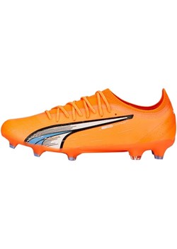 Buty piłkarskie Puma Ultra Ultimate FG/AG M 107163 01 pomarańczowe pomarańcze i czerwienie ze sklepu ButyModne.pl w kategorii Buty sportowe męskie - zdjęcie 174518481