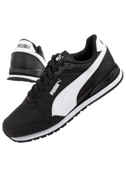 Buty Puma St Runner  384901 01 czarne ze sklepu ButyModne.pl w kategorii Buty sportowe dziecięce - zdjęcie 174518582