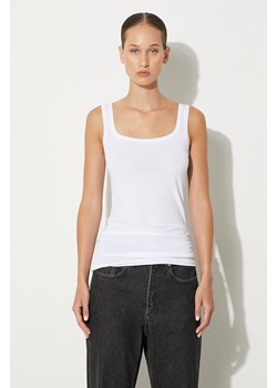 Samsoe Samsoe top SUE damski kolor biały F00001015 ze sklepu PRM w kategorii Bluzki damskie - zdjęcie 174537464