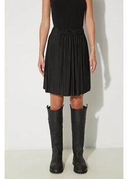 Samsoe Samsoe spódnica kolor czarny mini rozkloszowana ze sklepu PRM w kategorii Spódnice - zdjęcie 174537602