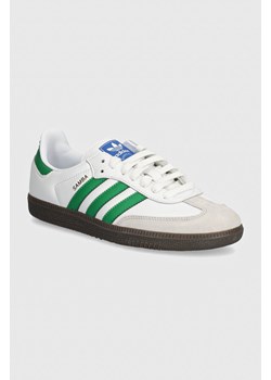 adidas Originals sneakersy Samba OG kolor biały IG1024 ze sklepu PRM w kategorii Buty sportowe męskie - zdjęcie 174537664