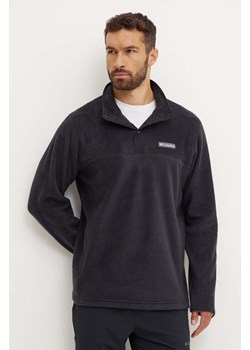 Columbia bluza sportowa Steens Mountain Half Snap kolor czarny wzorzysta 2097721 ze sklepu PRM w kategorii Bluzy męskie - zdjęcie 174537790