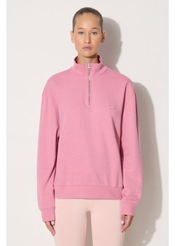 Levi's bluza damska kolor różowy gładka ze sklepu PRM w kategorii Bluzy damskie - zdjęcie 174538513