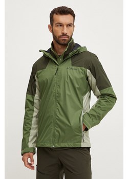 Columbia kurtka outdoorowa Inner Limits III kolor zielony 2071215 ze sklepu PRM w kategorii Kurtki męskie - zdjęcie 174538563